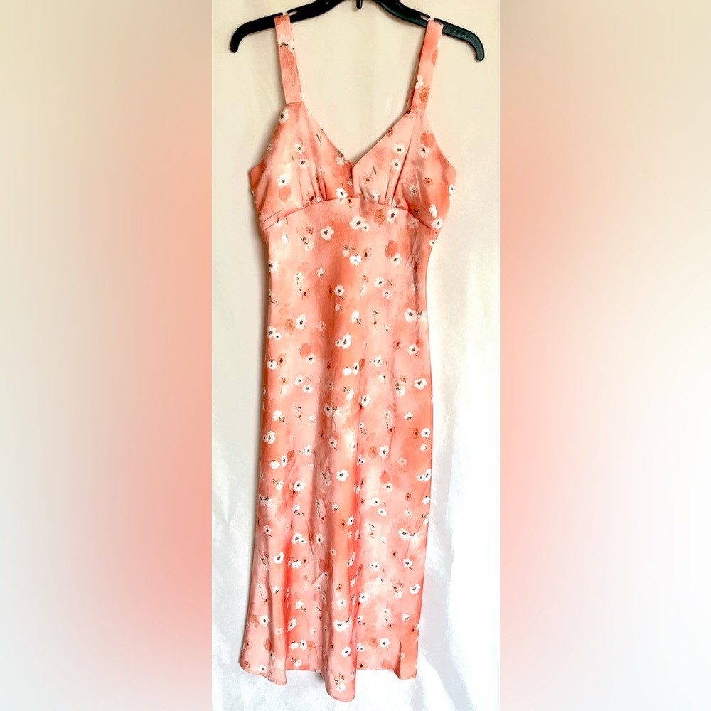 Steve Madden Stevie Coral Floral Dress